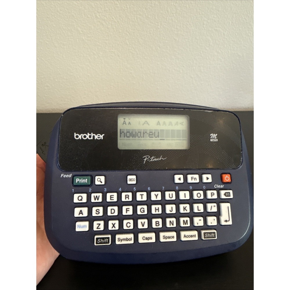 Brother P-Touch Label Maker Model PT-45   WORKS!‎